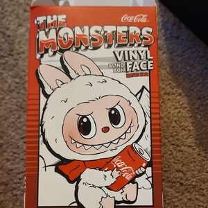 Coca-Cola The Monsters Vinyl Blind Box Face Toy - Red and White
